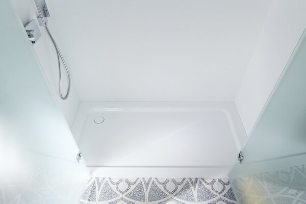 Kaldewei Superplan CLASSIC XXL - Sprchová vanička 1500x800 mm, s polystyrénovým nosičom, Anti-slip, alpská biela 443635000001