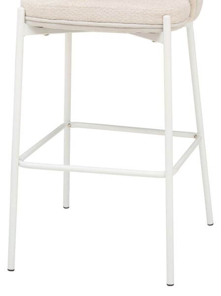 BAROVÁ STOLIČKA, biela MID.YOU - Barový nábytok, Online Only