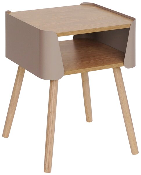 NOČNÝ STOLÍK, borovica, prírodná farba, béžová, 40/54,5/39 cm Xora - Nočné stolíky, Online Only