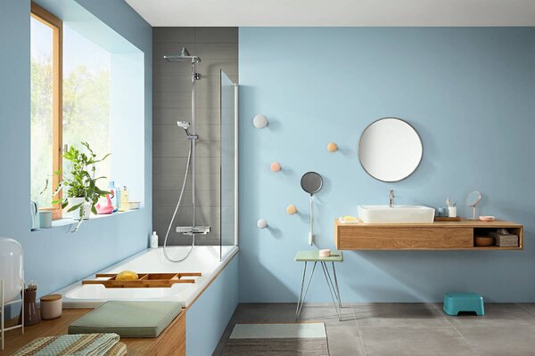 Hansgrohe Talis E - Páková umývadlová batéria 110 s odtokovou súpravou Push-Open, chróm 71711000