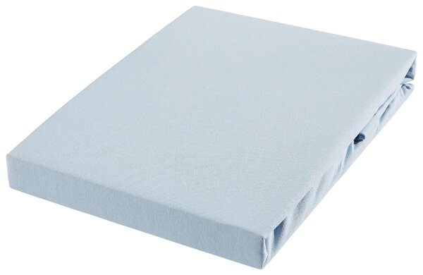 NAPÍNACIA PLACHTA, džersej, modrá, 90-100/200-220 cm Novel - Obliečky & plachty, Online Only