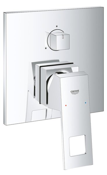 Grohe Eurocube SET 2 - Sprchový systém pod omietku, Eurocube, páková batéria- kompletná sada
