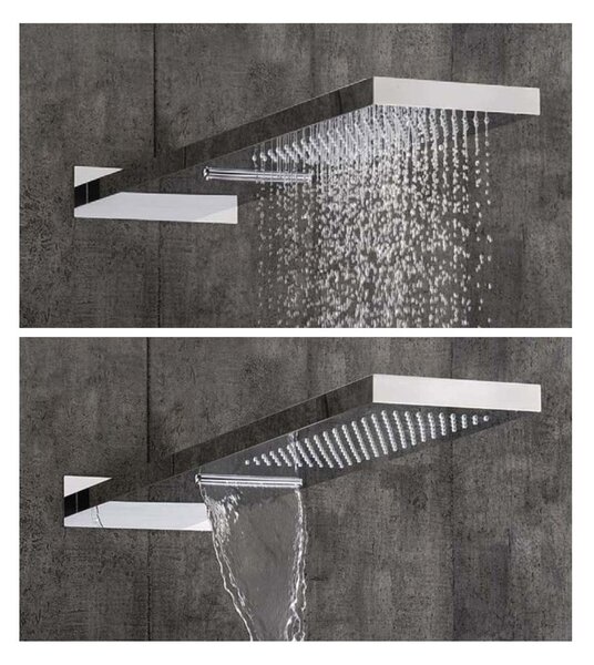 Grohe Eurocube SET 2 - Sprchový systém pod omietku, Eurocube, páková batéria- kompletná sada