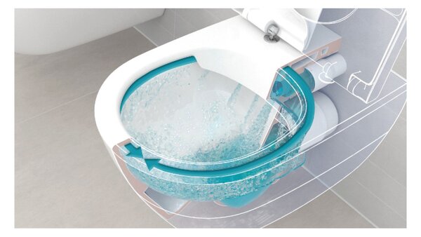 Villeroy & Boch O.Novo Combi-Pack - SET Závesné WC + sedátko SoftClosing, alpská biela 5660HR01