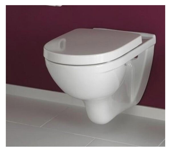 Villeroy & Boch O.Novo Combi-Pack - SET Závesné WC + sedátko SoftClosing, alpská biela 5660HR01