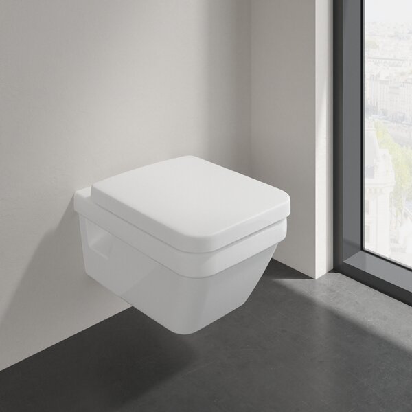 Villeroy & Boch Architectura Combi-Pack - SET Závesné WC + sedátko SoftClosing, alpská biela 5685HR01