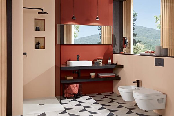 Villeroy & Boch Architectura Combi-Pack - SET Závesné WC + sedátko SoftClosing, alpská biela 5684HR01