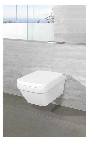 Villeroy & Boch Architectura Combi-Pack - SET Závesné WC + sedátko SoftClosing, alpská biela 5685HR01