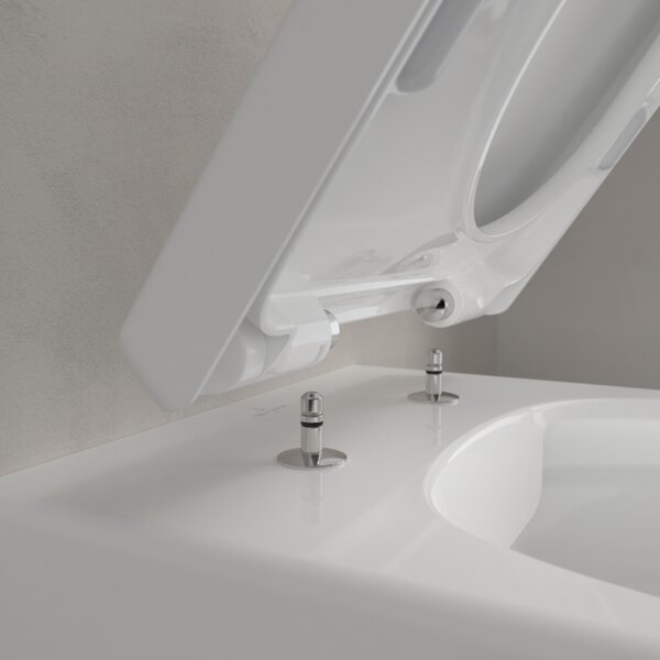 Villeroy & Boch Avento Combi-Pack - SET Závesné WC + sedátko SoftClosing, alpská biela CeramicPlus 5656HRR1