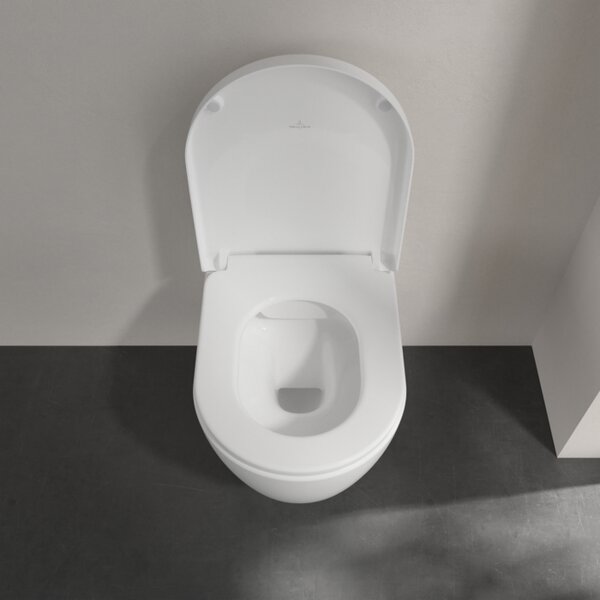 Villeroy & Boch Avento Combi-Pack - SET Závesné WC + sedátko SoftClosing, alpská biela CeramicPlus 5656HRR1