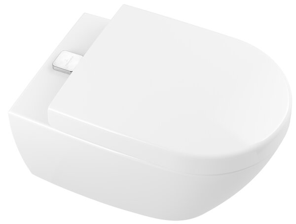 Villeroy & Boch Subway 2.0 - Závesné WC, Rimless, ViFresh, alpská biela AntiBac CeramicPlus 5614A1T2