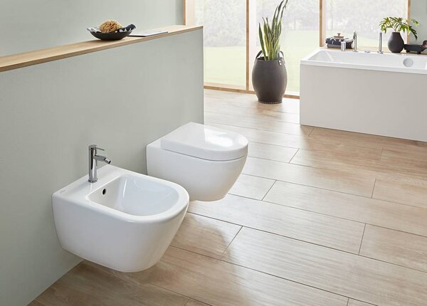 Villeroy & Boch Subway 2.0 - Závesné WC, Rimless, ViFresh, alpská biela AntiBac CeramicPlus 5614A1T2