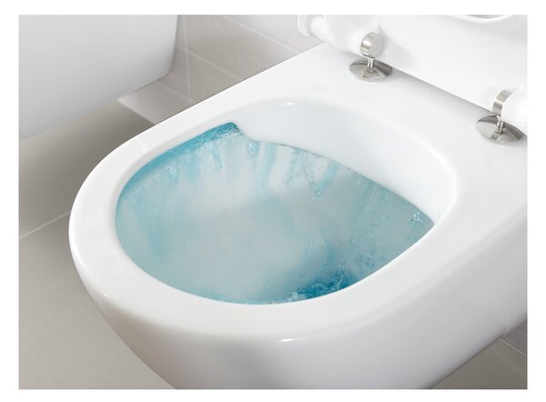 Villeroy & Boch Subway 2.0 - Závesné WC, Rimless, ViFresh, alpská biela AntiBac CeramicPlus 5614A1T2