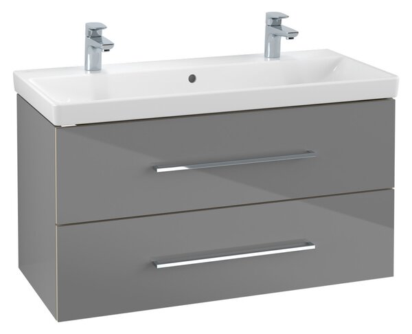 Villeroy & Boch Avento - Umývadlo na skrinku 1000x470mm, s prepadom, alpská biela 4156A401