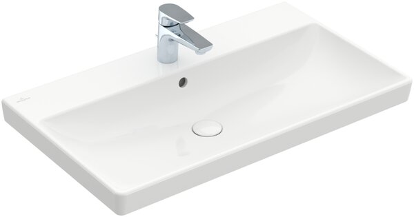 Villeroy & Boch Avento - Umývadlo 800x470 mm, s prepadom, alpská biela 41568001