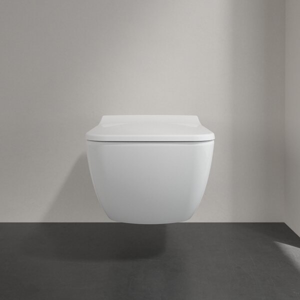 Villeroy & Boch Venticello Combi-Pack - SET Závesné WC + sedátko SlimSeat SoftClosing, alpská biela 4611RS01