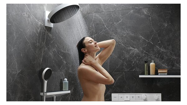 Hansgrohe Rainfinity - Hlavová sprcha 360 1jet s pripojením na stenu, chróm 26230000