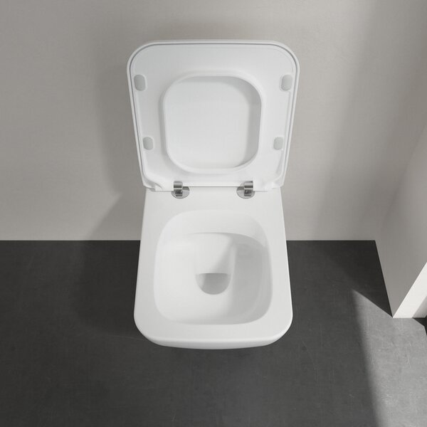 Villeroy & Boch Venticello Combi-Pack - SET Závesné WC + sedátko SlimSeat SoftClosing, alpská biela 4611RS01