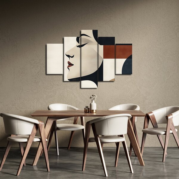 Obraz - Žena z profilu (150x105 cm)