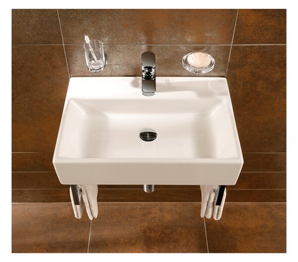 Villeroy & Boch Memento - Umývadlo 600x420 mm, s prepadom, alpská biela 51336001