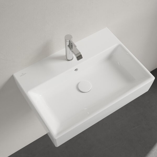 Villeroy & Boch Memento - Umývadlo 600x420 mm, s prepadom, alpská biela 51336001