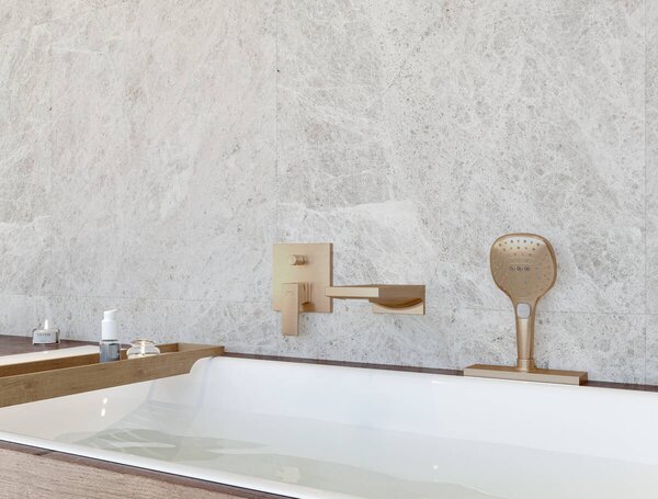 Hansgrohe Raindance Select E - Ručná sprcha 120 3jet, kartáčovaný bronz 26520140