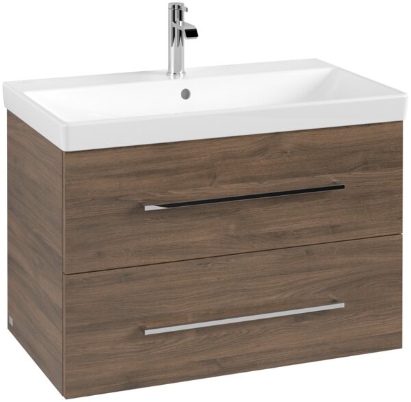 Villeroy & Boch AVENTO - Skrinka pod umývadlo 776x484 mm, 2 zásuvky, Arizona Oak A89100VH
