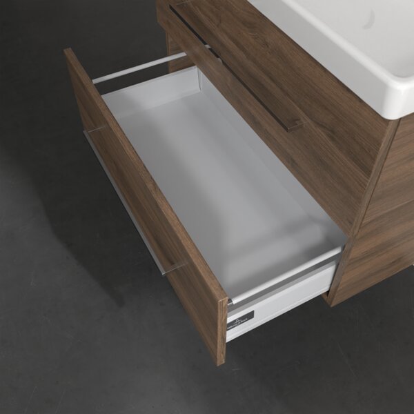 Villeroy & Boch AVENTO - Skrinka pod umývadlo 776x484 mm, 2 zásuvky, Arizona Oak A89100VH