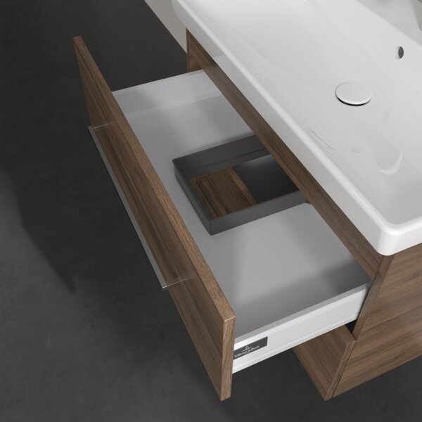 Villeroy & Boch AVENTO - Skrinka pod umývadlo 776x484 mm, 2 zásuvky, Arizona Oak A89100VH