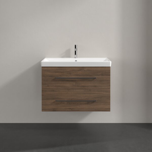 Villeroy & Boch AVENTO - Skrinka pod umývadlo 776x484 mm, 2 zásuvky, Arizona Oak A89100VH