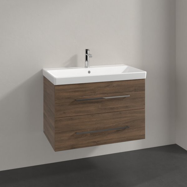 Villeroy & Boch AVENTO - Skrinka pod umývadlo 776x484 mm, 2 zásuvky, Arizona Oak A89100VH
