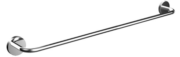 Emco Round - Držiak na uterák 600 mm, montáž pomocou lepenia alebo vŕtania, chróm 436000160