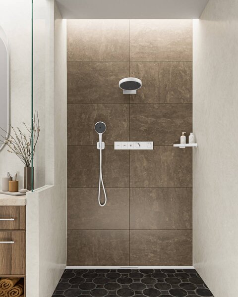 Hansgrohe Rainfinity - Ručná sprcha 130 3jet, matná biela 26864700