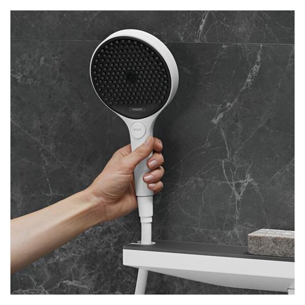 Hansgrohe Rainfinity - Ručná sprcha 130 3jet, matná biela 26864700