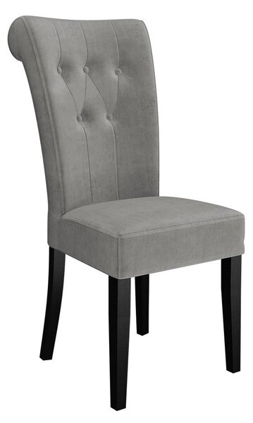 Mirjan24 Čalúnená jedálenská stolička ST65 + klopadlo, Potah: Magic Velvet 2250, Klopadlo: Zlatá, Farba nožičiek:: Biela polomatná 5903211143724