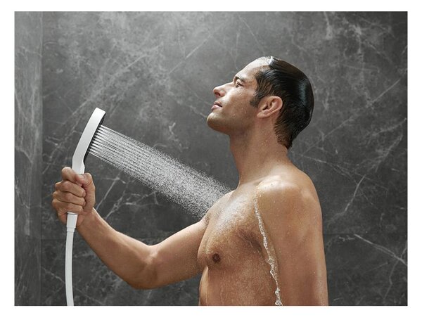 Hansgrohe Rainfinity - Ručná sprcha 130 3jet, matná biela 26864700
