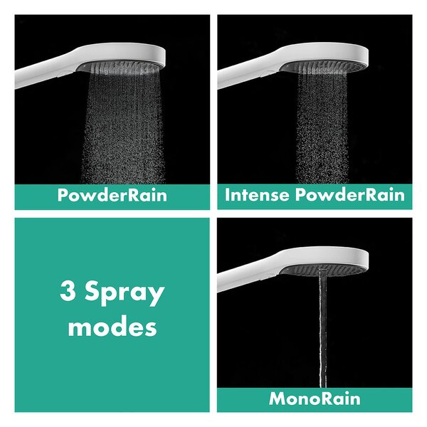 Hansgrohe Rainfinity - Ručná sprcha 130 3jet, matná čierna 26864670