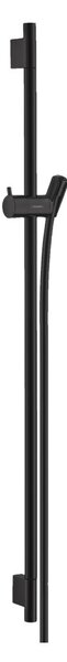 Hansgrohe Unica - S Puro sprchová tyč 900 mm so sprchovou hadicou Isiflex 1600 mm, matná čierna 28631670