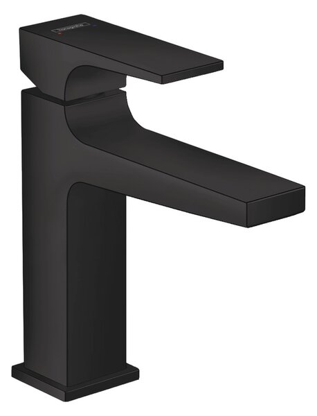 Hansgrohe Metropol - Umývadlová batéria 110 s odtokovou súpravou Push-Open, matná čierna 32507670