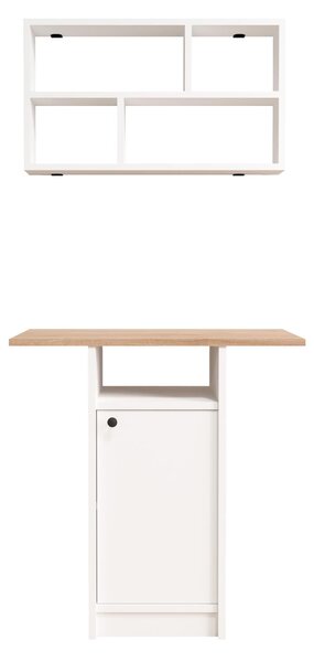SMART jedálenský set, sepet/biela