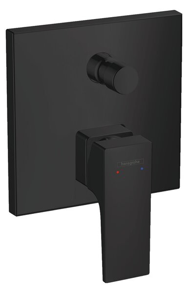 HG SET 8 Black - Sprchový systém pod omietku, páková batéria Metropol, čierna matná