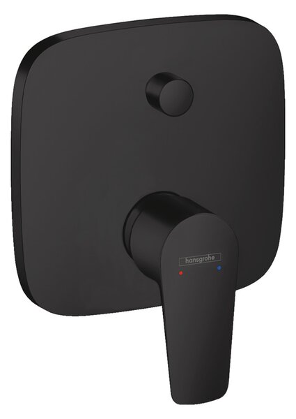 Hansgrohe Talis E - Páková vaňová batéria pod omietku, matná čierna 71745670