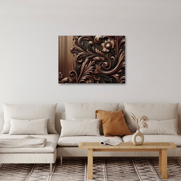 Obraz - Vzor z dreva (70x50 cm)