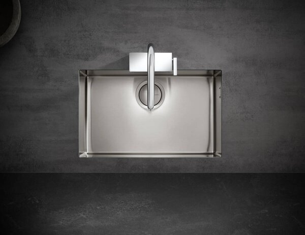 Hansgrohe Aquno Select M81 - Páková kuchynská batéria 170, vyťahovateľná sprška, 3jet, sBox, chróm 73831000