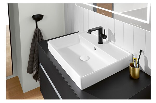 Villeroy & Boch Collaro - Umývadlo 600x470mm s prepadom, alpská biela 4A336001