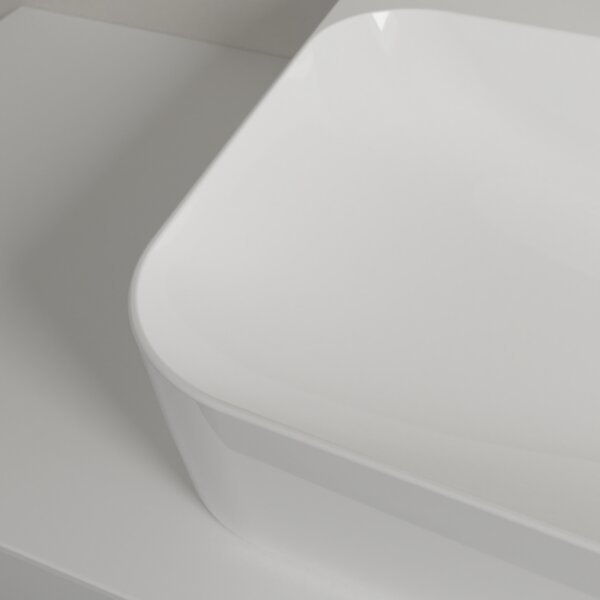 Villeroy & Boch Finion - Umývadlo 800x470 mm, brúsené bez prepadu, alpská biela CeramicPlus 41688LR1