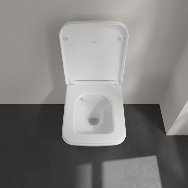 Villeroy & Boch Finion - Závesné WC, Rimless, alpská biela CeramicPlus 4664R0R1