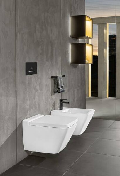Villeroy & Boch Finion - Bidet závesný, alpská biela CeramicPlus 446500R1