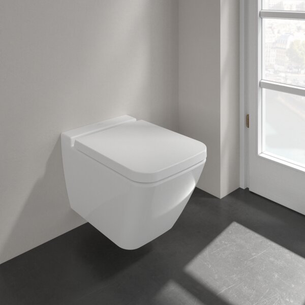 Villeroy & Boch Finion - Závesné WC, Rimless, alpská biela CeramicPlus 4664R0R1