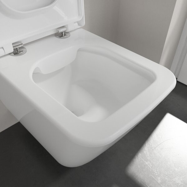 Villeroy & Boch Finion - Závesné WC, Rimless, alpská biela CeramicPlus 4664R0R1